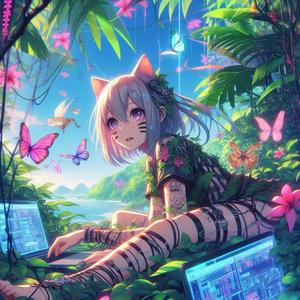 丛林科技猫女孩