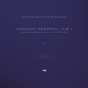 Concerti armonici, IUW 1: Concerto armonico No. 2 in B-Flat Major, IUW 6: 3. Largo affetuoso