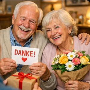 Dank an die Großeltern