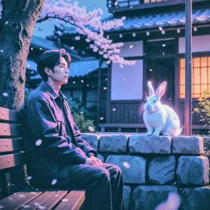 夜桜につき、春死なん