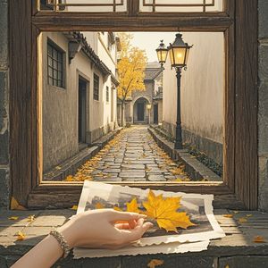 旧巷梧桐