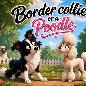 Border collie or a Poddle