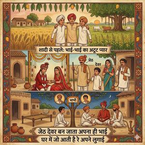 जेठ देवर बन जाता अपना ही भाई घर में जो आती है रे अपने लुगाई