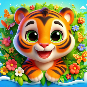 Szczęśliwy Tygrysek