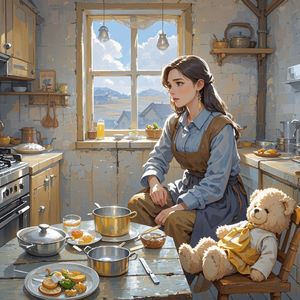 冷掉的晚餐_ah