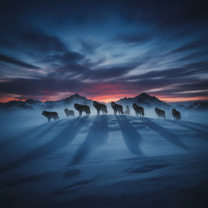 Зашли в гости волки