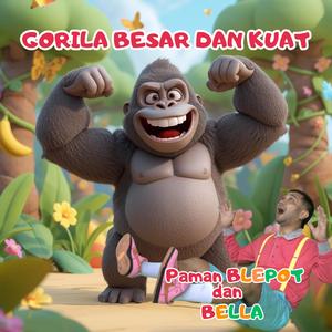 GORILA Besar dan Kuat (Paman Blepot dan Bella) anak anak