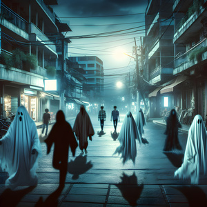 Inspiral-Ghosts Between Us