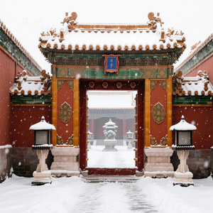 深宫雪