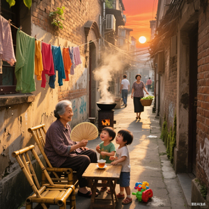 弄堂里的老时光