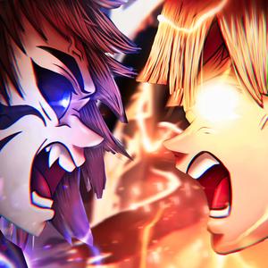 Zenitsu Vs Kaigaku. (feat. Nozi)