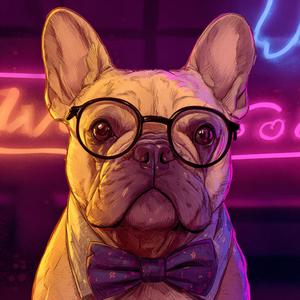 Shadow of You in a White Dress