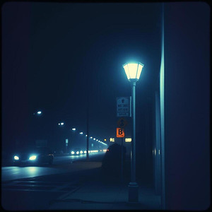 暗い空に浮かぶ影