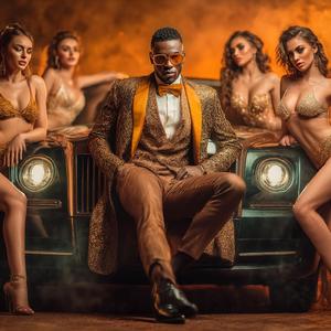 African Girls Around My Lambo