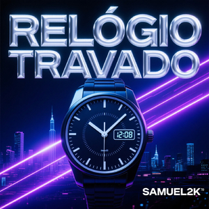 Relógio travado