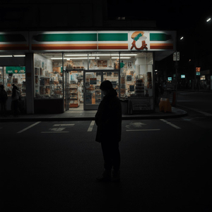 深夜2時のコンビニで