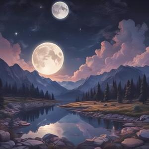 想你的时候只能问月亮