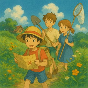 夏休みの宝さがし