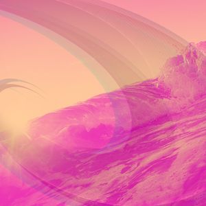 精彩平静的波浪环境