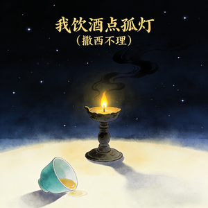 我饮酒点孤灯 (撒西不理)