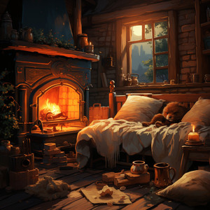 Armonía Tranquila Del Fuego Del Bebé