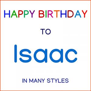 Happy Birthday To Isaac - Hard Rock
