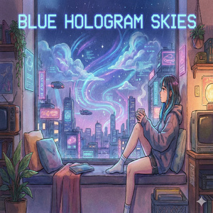 Blue Hologram Skies