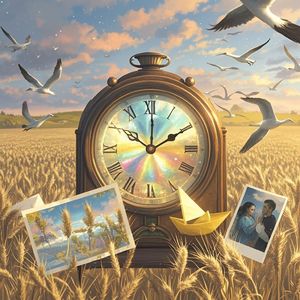 季风吻过的钟-梦境艺术家