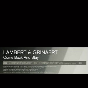 Come Back And Stay (Den Hétrix 12' Rmx)