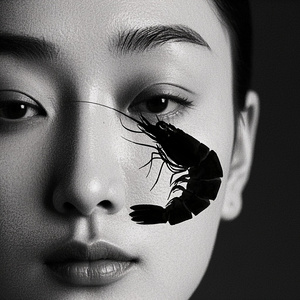 กุ้งข้างแก้มของฉัน