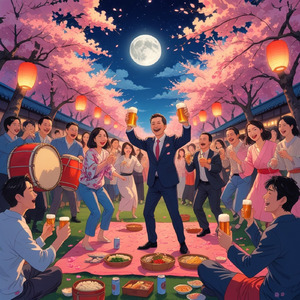 花見だワッショイ！