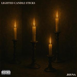 Lighted Candle Sticks