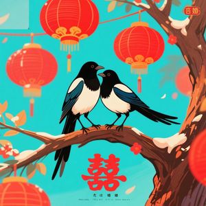 喜鹊成双