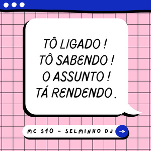 TÔ LIGADO TÔ SABENDO O ASSUNTO TÁ RENDENDO