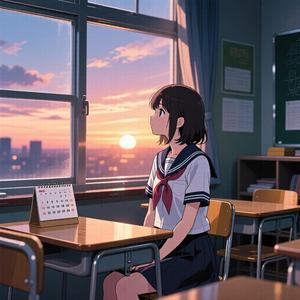 透明なカレンダー