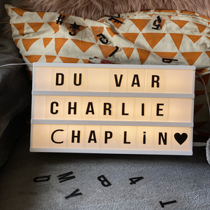 Du var Charlie Chaplin