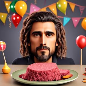 挽き肉とおじさん