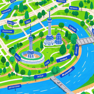 彭越浦畔的悠步畅想