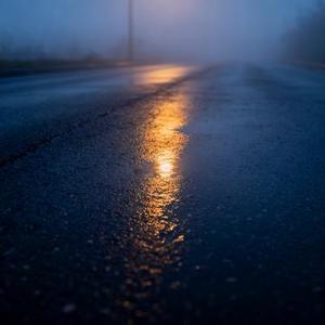 清晨五点的路灯