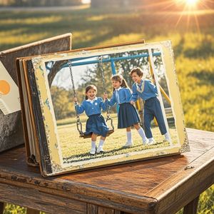 相册里的旧时光_七叶草