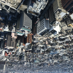 黄昏と星の煌めきのシンセウェーブ