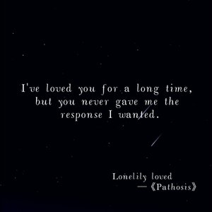 Lonelily loved（寂爱）