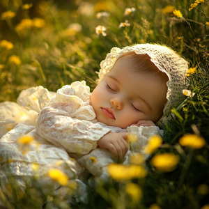 子宫羊水声+胎心声+长嘘声（宝宝哄睡催眠曲）