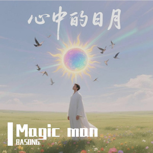 心中的日月(手中握着格桑花呀)
