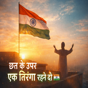 छत के ऊपर एक तिरंगा रहने दो