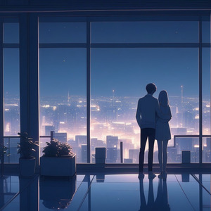 都会に迷い込んで