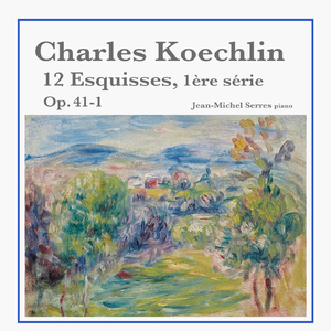 12 Esquisses pour piano, 1ère série, 1. Assez calme (à la blanche)