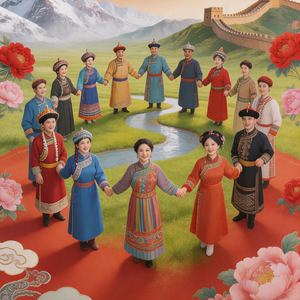 蒙古族 - 《草原牧歌》