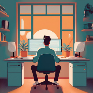 En Medio Del Trabajo