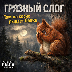 Там на сосне рыдает белка